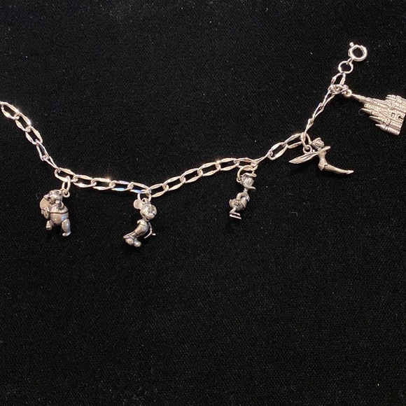 Walt Disney Sterling Charm Bracelet - Picture 10 of 11